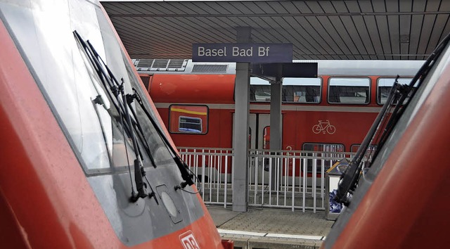 Der Ausbau des S-Bahnsystems am Hoch- ... Oberrhein ist ein Ziel  des Kreises.   | Foto: Daniel Gramespacher