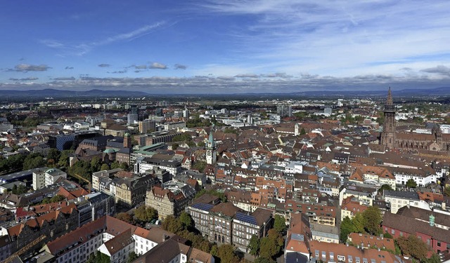 Freiburg platzt aus allen Nhten und s...flche in den benachbarten Gemeinden.   | Foto: Thomas Holtz