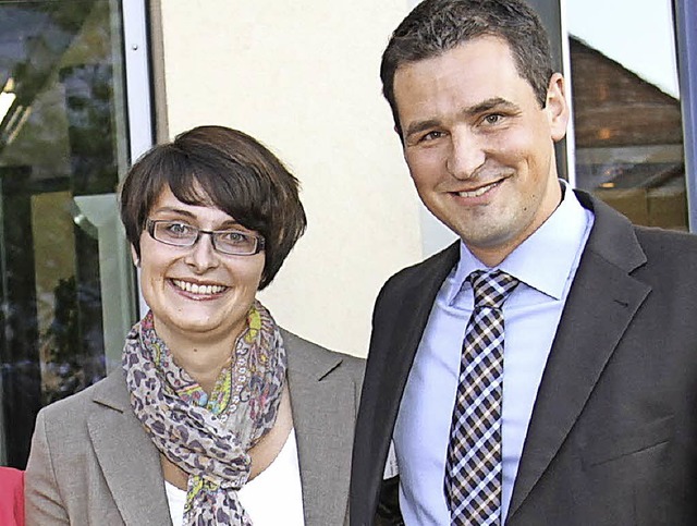 Die Freude stand dem neuen Brgermeist...in hlingen  ins Gesicht geschrieben.   | Foto: Archivfoto: Wilfried Dieckmann