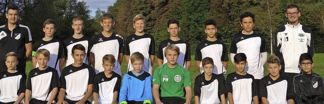 Die  C-Junioren der Spielgemeinschaft ...alsburg berwintern als Herbstmeister.  | Foto: PRIVAT