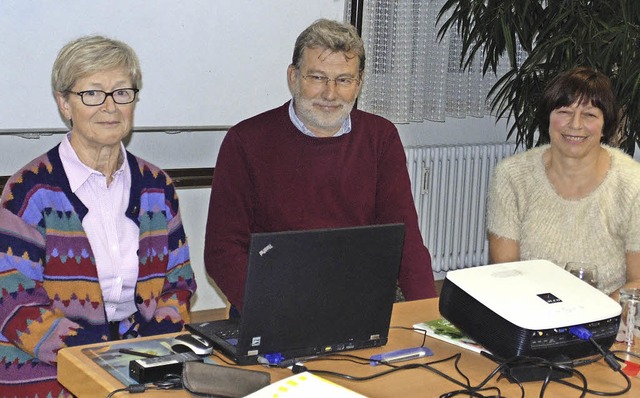 Auf der Suche nach einem Treffpunkt in...Franz-Martin Sauer und Hildegard Koch.  | Foto: M. Gottstein