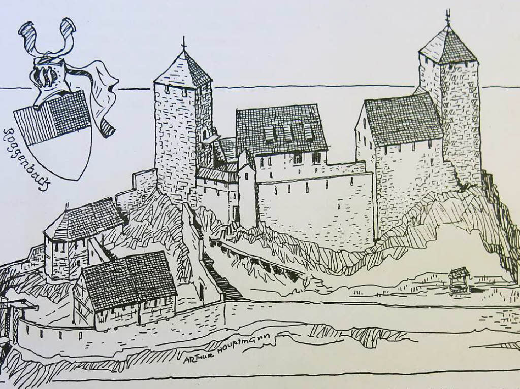 Zwei Bergfriede innerhalb einer Festungsanlage sind eine Seltenheit.