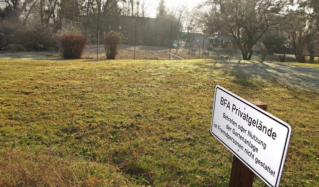 Oberhalb des bestehenden Gebudes von ...hnhaus bauen - auf der Flche im Bild.  | Foto: Jutta Schtz