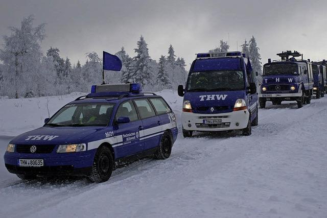 Fahren in der Kolonne