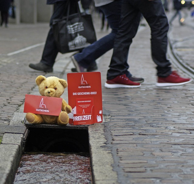 Typisch Freiburg: Bchle und der Geschenkgutschein  