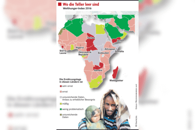 In vielen afrikanischen Staaten behindern Kriege die Bauern