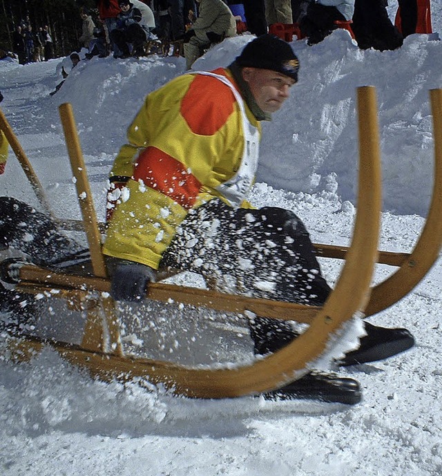 Fertiger Schnee vom Skispringen macht ...nen am 27. Dezember wetterunabhngig.   | Foto: dorweiler