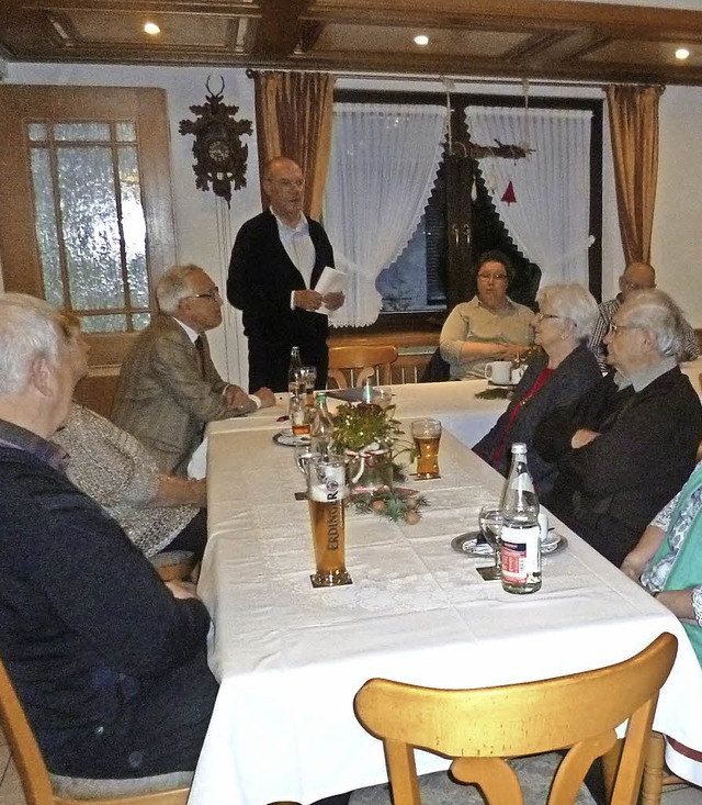 Bei dem VdK Winden referierte Horst Rausch.    | Foto: Agnes Wernet