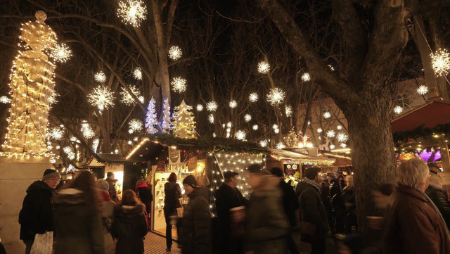 Der Basler Weihnachtsmarkt gilt als de...ste seiner Art in der ganzen Schweiz.   | Foto: Martina David-Wenk