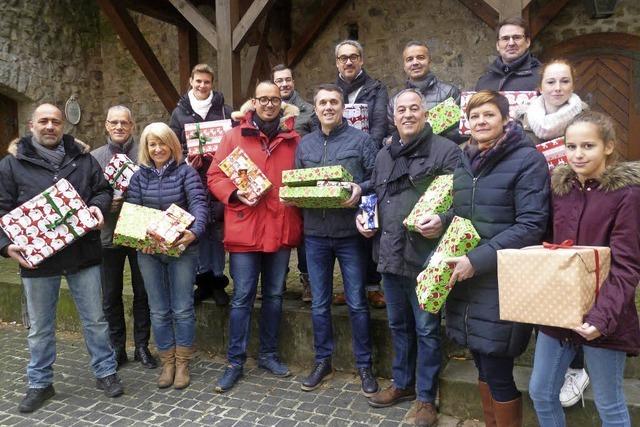 Pckchen erfreuen Kinder