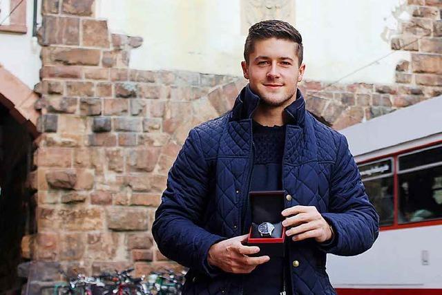 Dieser 18-jährige Freiburger hat bereits seine eigene Uhrenmarke