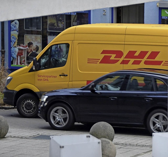 Haben Hochkonjunktur: Kleinlaster von Paketdiensten   | Foto: Ralf H. Dorweiler