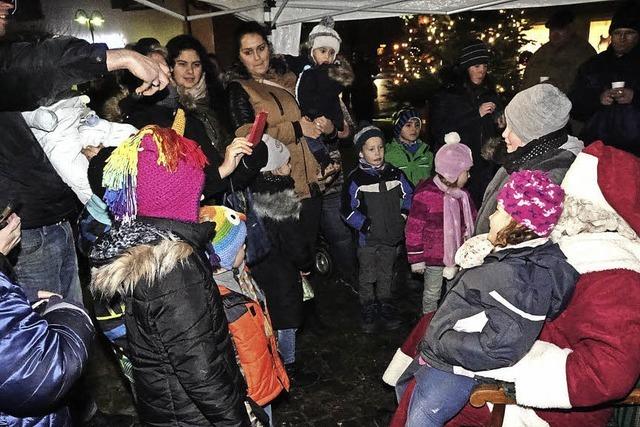 Glhwein, Geschenke und der Nikolaus