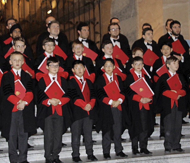 Der &#8222;Choir of St. John&#8217;s C... wieder im Dom zu St. Blasien zu Gast.  | Foto: Margit Matyscak