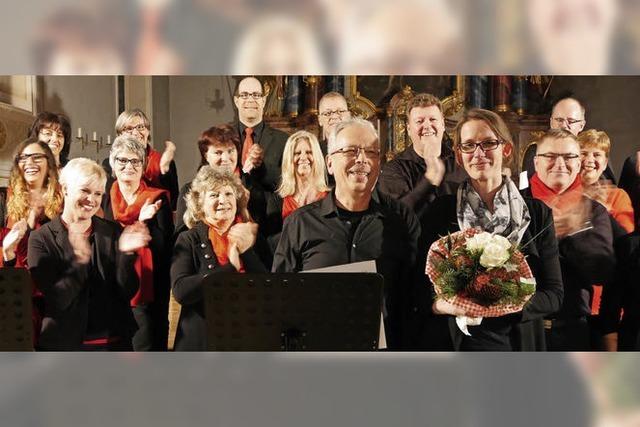 Ovationen fr die New Gospel Singers