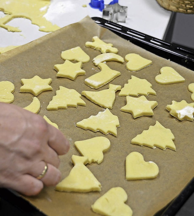 Se Tradition: Pltzchen backen gehrt zum Advent.   | Foto: Gollin