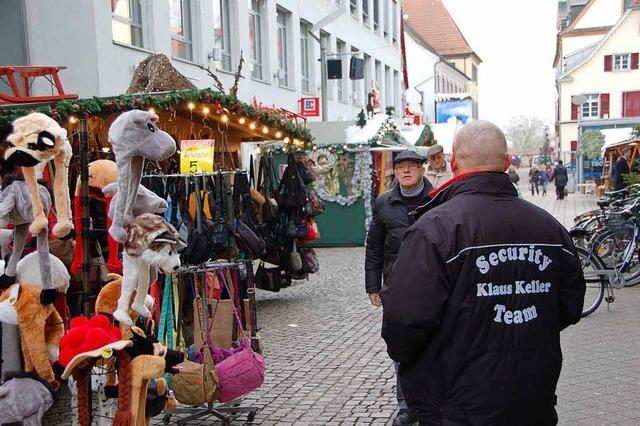 Weihnachtsmarkt: Zahl der Security-Krfte deutlich erhht