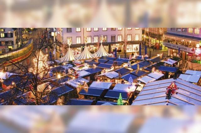 Erhhte Einsatzbereitschaft der Polizei beim Basler Weihnachtsmarkt