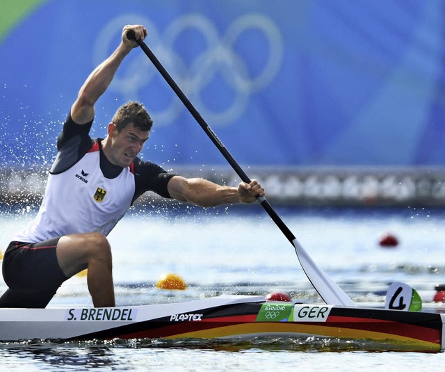 Allein Sebastian Brendel gewann zwei Goldmedaillen bei den Spielen in Rio.   | Foto: DPA