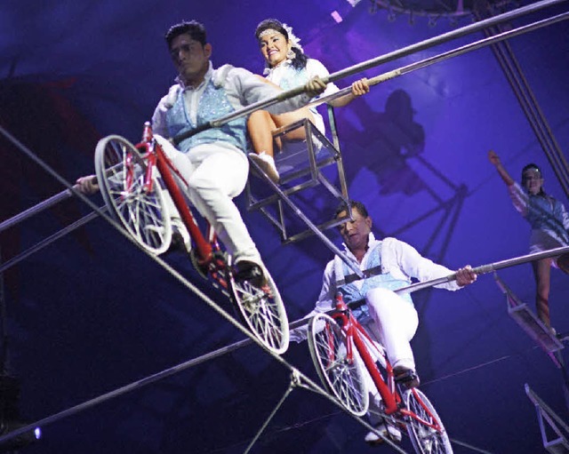 Radeln unterm Dach:  The Robles  | Foto: Circus