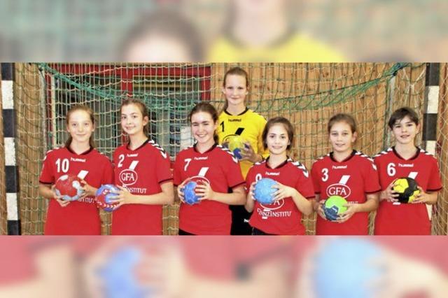 Erfolgreiche Handballerinnen des TuS