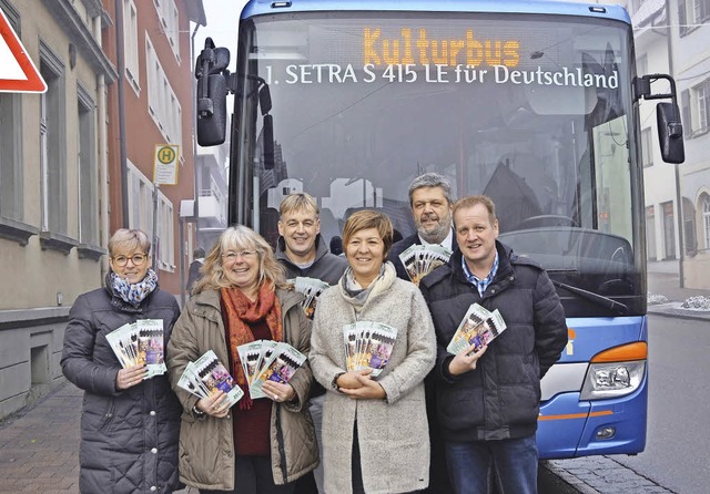 Stellten das neue Kulturbus-Programm v... Michael Scharf und Karlheinz Rontke.   | Foto: Juliane Khnemund