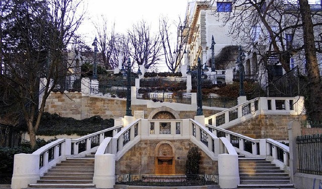 Heimito von Doderers monumentaler Roma... Denkmal: die Strudlhofstiege in Wien.  | Foto: pro