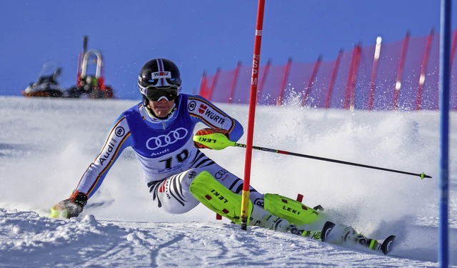 Der Winter kann kommen: Tim Siegmund f... im Hochzillertal Bestzeit im Slalom.   | Foto: martin siegmund