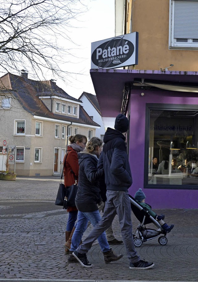 Die Bckerei Patan sieht ihren Betrie...sten am Ende der Hebelstrae bedroht.   | Foto: Ingrid Bhm-Jacob