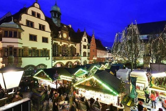 Mehr als 720.000 Gäste kamen zum Freiburger Weihnachtsmarkt