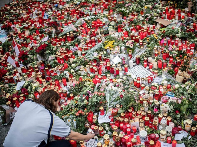 Trauer in Berlin.  | Foto: dpa