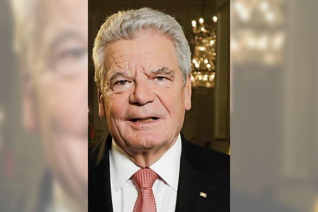 Joachim Gauck: „In Zeiten des Terrors sollten wir Gräben nicht vertiefen“