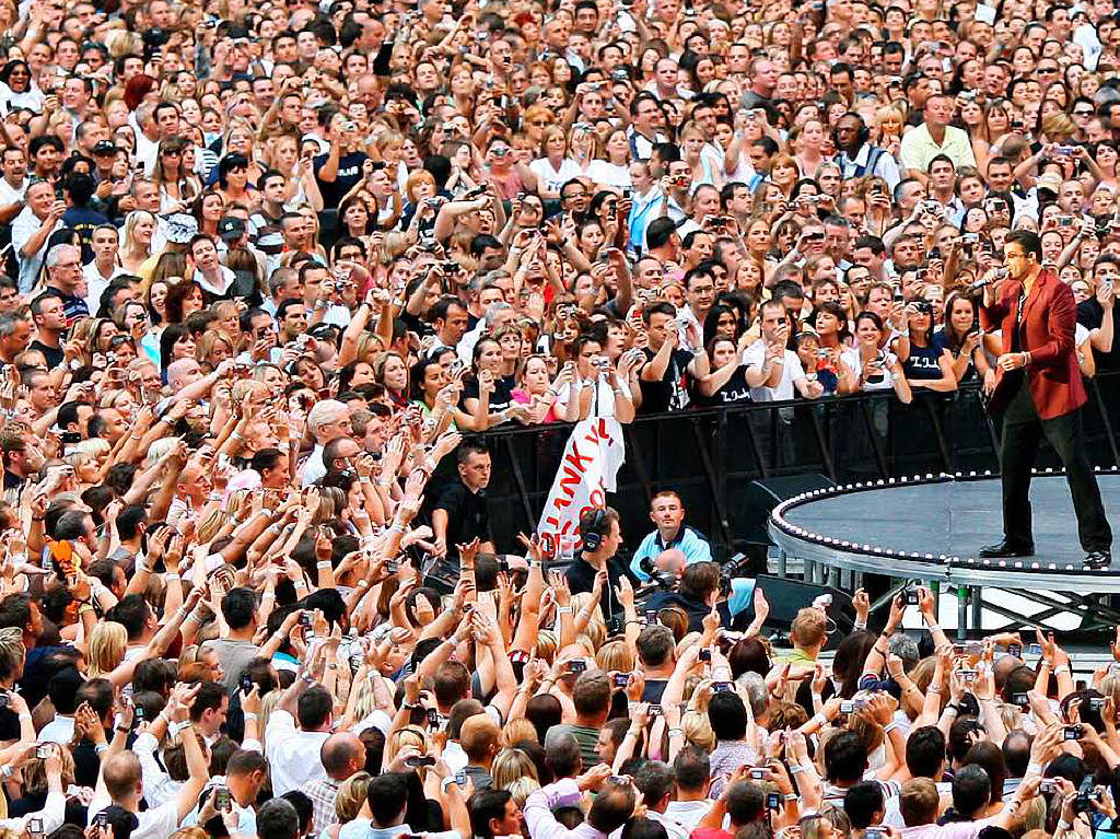 Konzert im Wembley Stadion in 2007