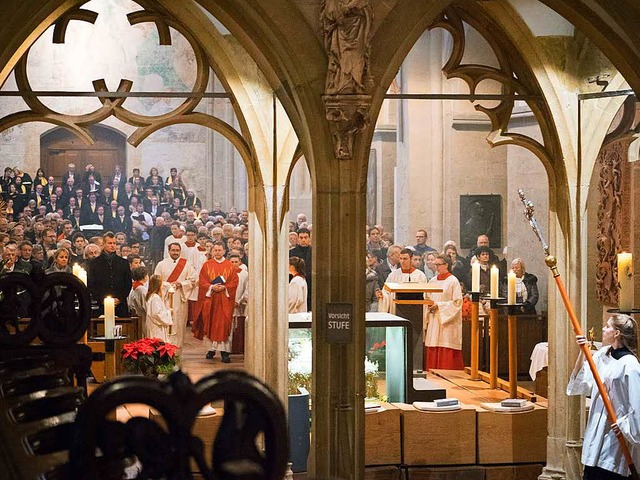 Am zweiten Weihnachtsfeiertag feierte ...sacher Mnsterpfarrei ihr Patrozinium.  | Foto: Martin Hau