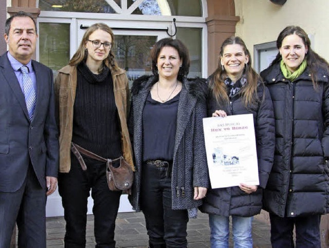 Das Projektteam zum Musical &#8222;Alt...ld, Christine Braun und Anita Spie.    | Foto: Walter Bronner