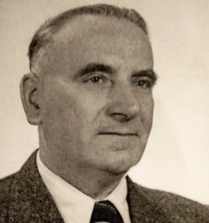 Josef Joos war  Brgermeister  von Juni bis November 1945.  | Foto: Andrea Steinhart