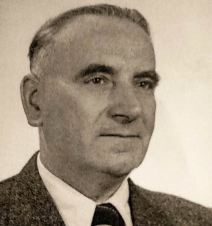 Josef Joos war  Bürgermeister  von Juni bis November 1945.  | Foto: Andrea Steinhart