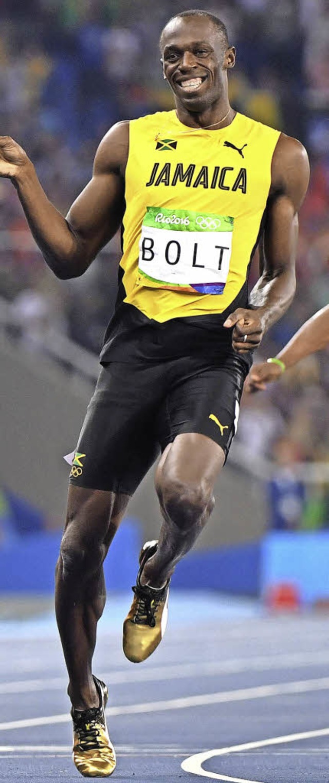 Usain Bolt rennt &#8211; aber nur noch 2017.    | Foto: AFP