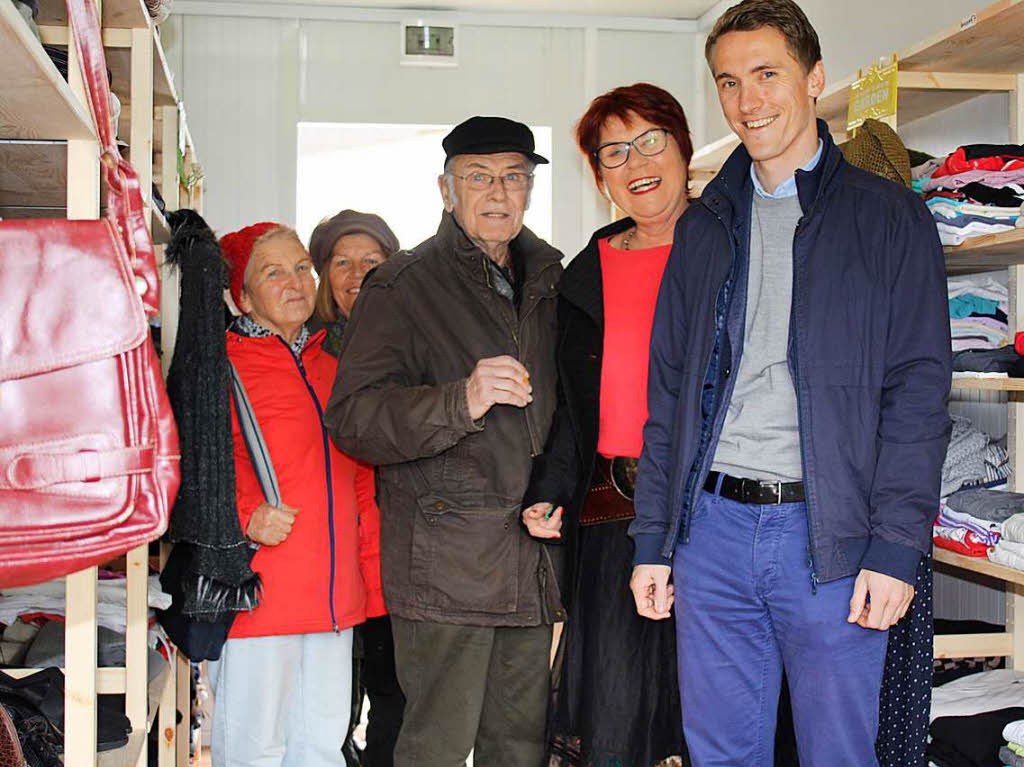 <NurPrint>Auf dem Gelnde  der freikirchlichen  Gemeinde in Gundelfingen steht eine neue Kleiderkammer.</NurPrint>