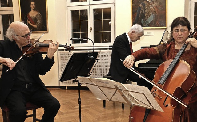 Antonio Pellegrini (Violine),  Sanja U...en Werke von  Schubert   und  Dvorak.   | Foto: Dagmar Barber