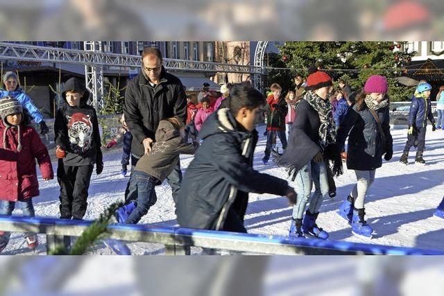 Endspurt auf der Eisbahn