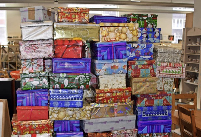 Hunderte Pakete wurden im Secondhandladen in der  Schwarzwaldstrae abgegeben.   | Foto: privat