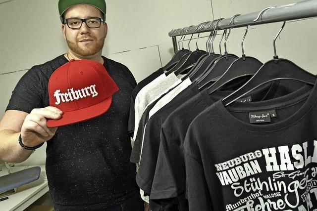 Die Hip-Hop-Szene inspirierte Anton Wrmlin zu seinen Freiburg-Textilien