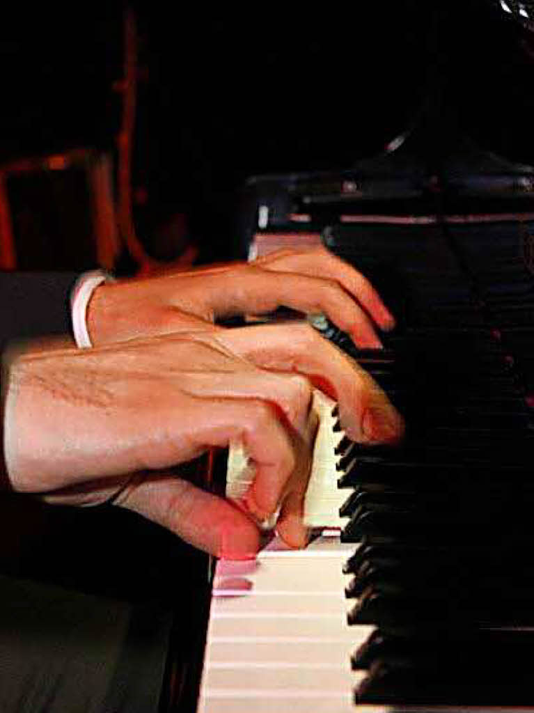 Pianomisik bei der ersten „Prima Leben“ im November 2012.