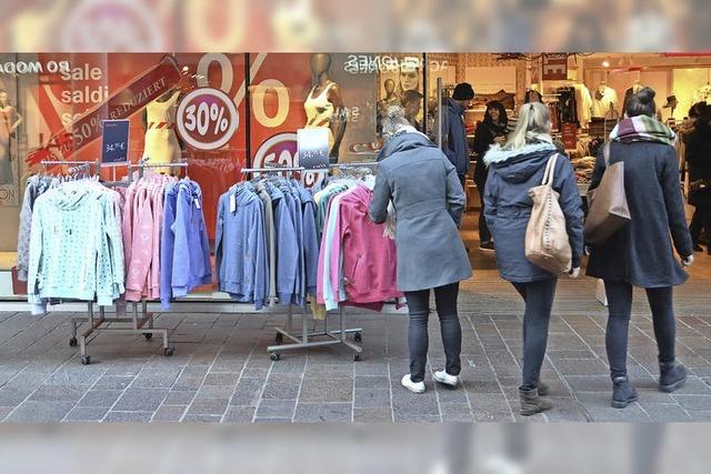 Das Weihnachtsgeschft in der Stadt war nur durchwachsen