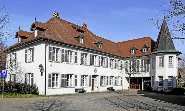 Die  Vogtsburger Stadtverwaltung soll ... soll  ein Aufzug installiert werden.   | Foto: Archiv: Herbert Trogus