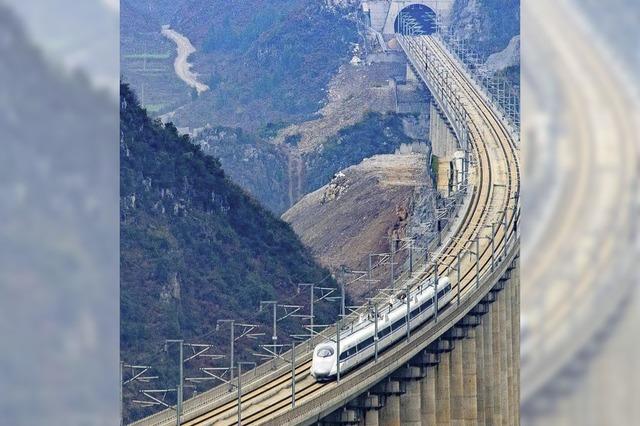 China steckt viel Geld in das Zugnetz