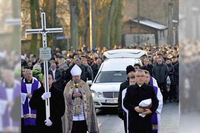 Polnischer Lkw-Fahrer beerdigt