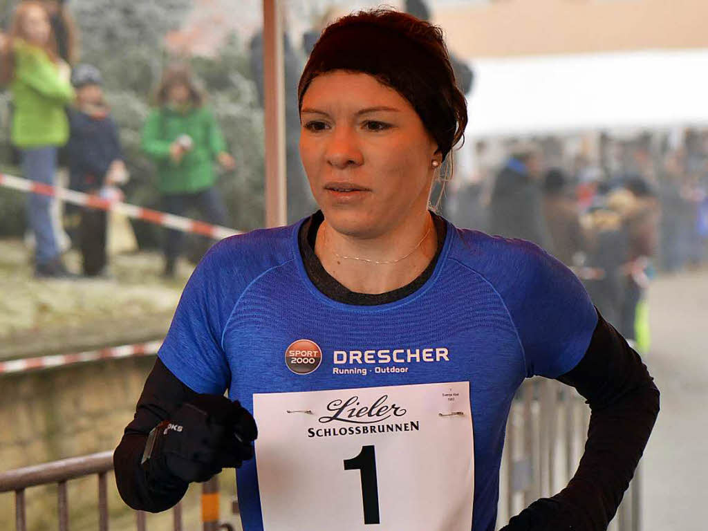 Svenja Abel vom LC Breisgau gewinnt wie im vergangenen Jahr bei den Frauen.