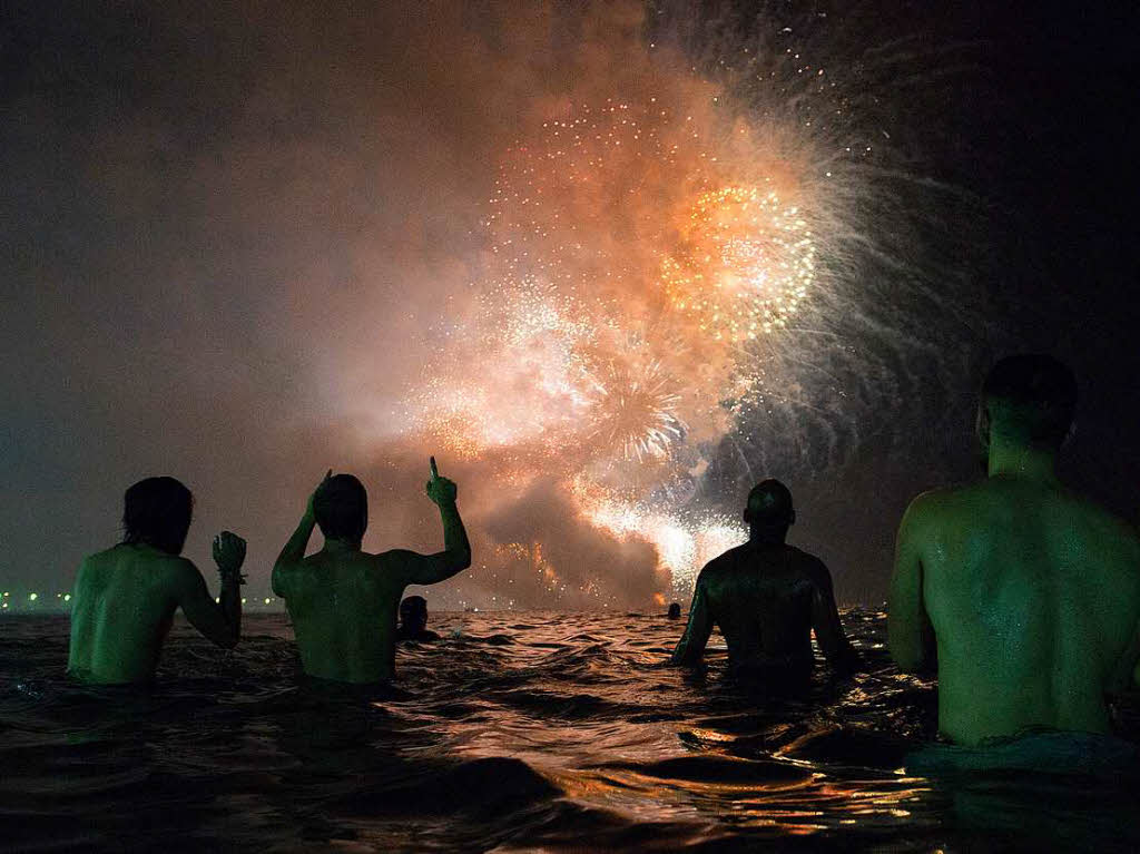 Silvesterfeuerwerk in Rio
